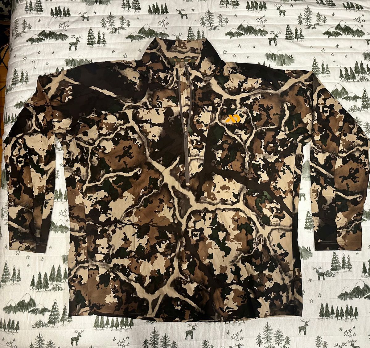 Used First Lite Ridgeline QZ Pullover - 2XL XXL - Fusion
